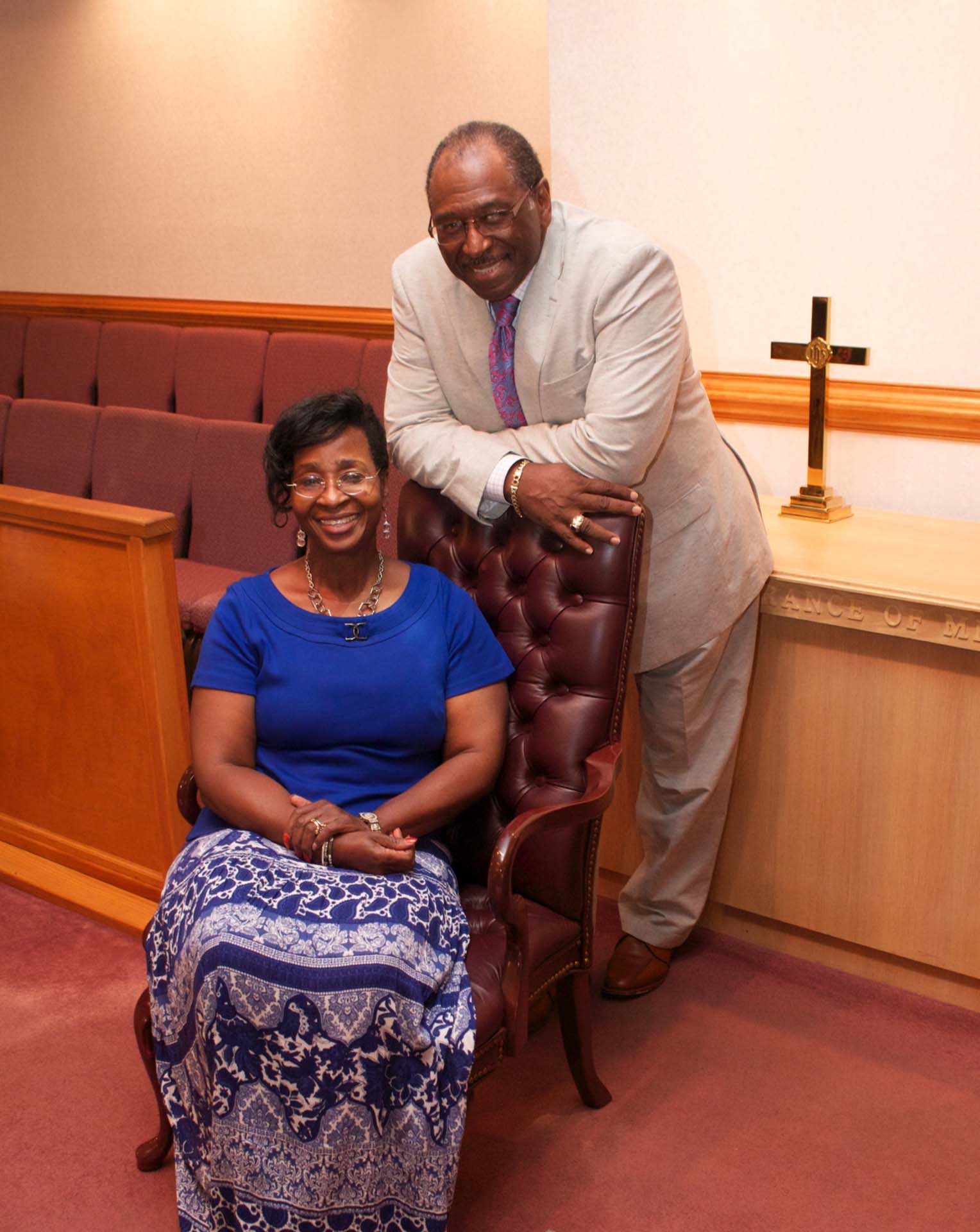 Bishop P. O. & Pastor Barbara Rodgers at Dayspring Christian Center